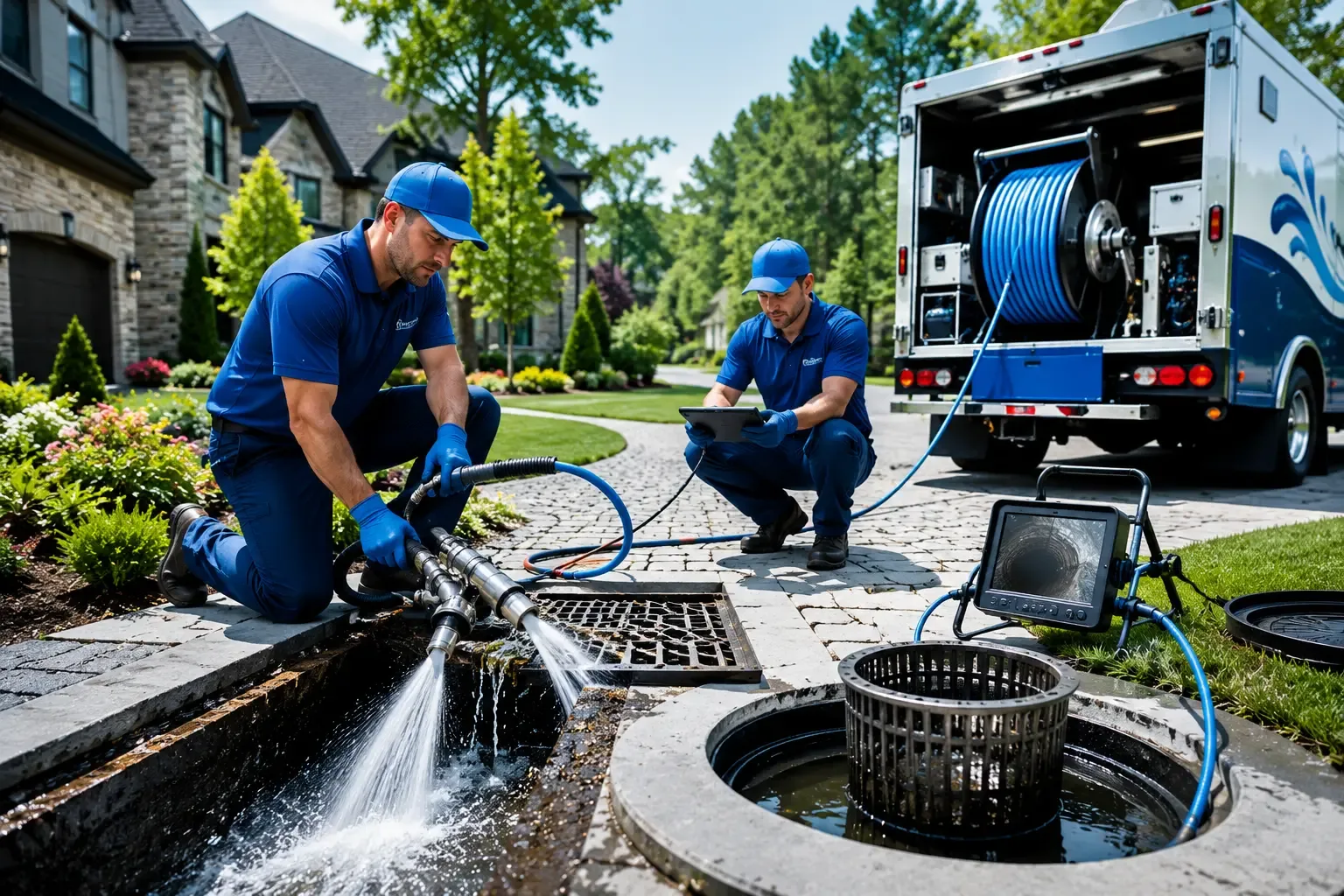 Local outdoor drain cleaning professionals in Athens, LA